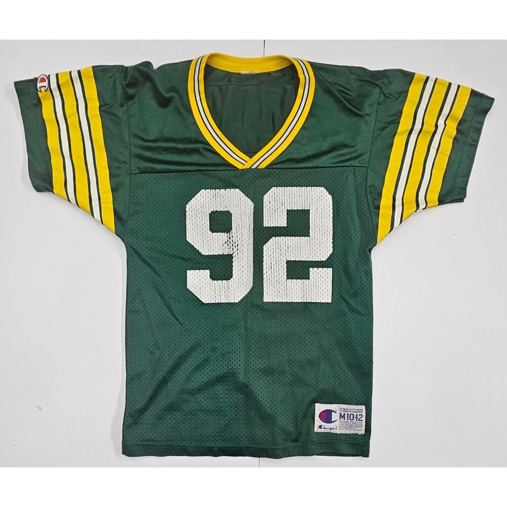 Vintage Reggie White Packers Champion Jersey Youth Medium 10-12 / Women XS Size